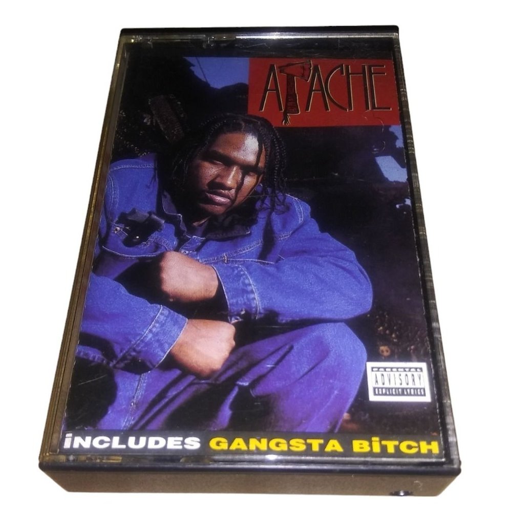 APACHE the Rapper Gangsta B* Cassette Tape Tommy Boy Records 1993 HTF